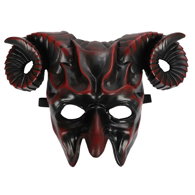 3D Bull Horn Mask