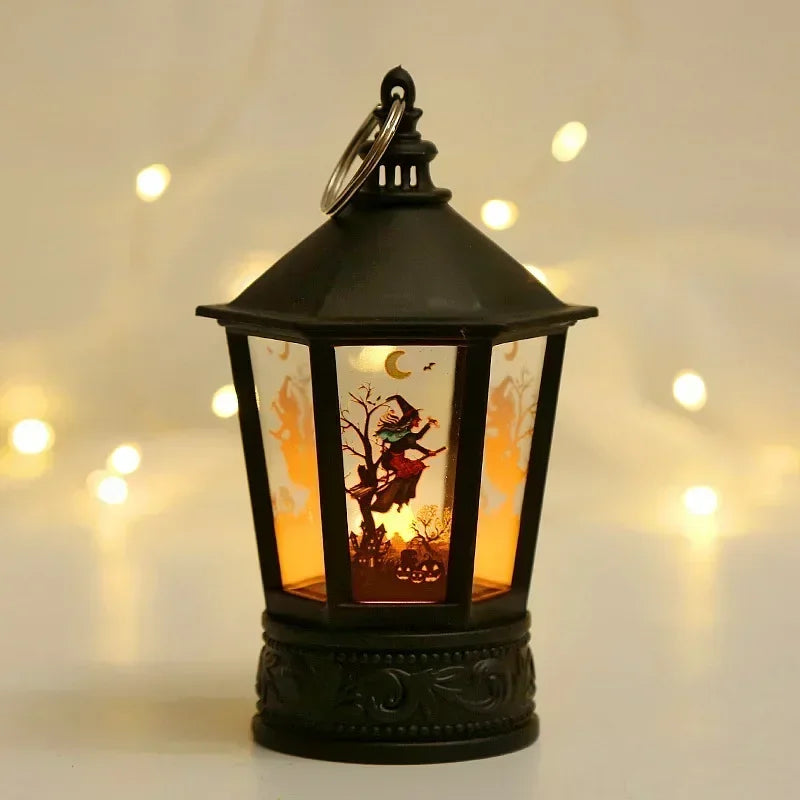 Halloween LED Pumpkin Ghost Lantern