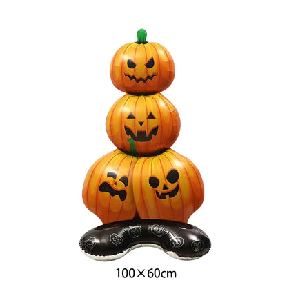 Halloween Plastic Tablecloth with Haunted House