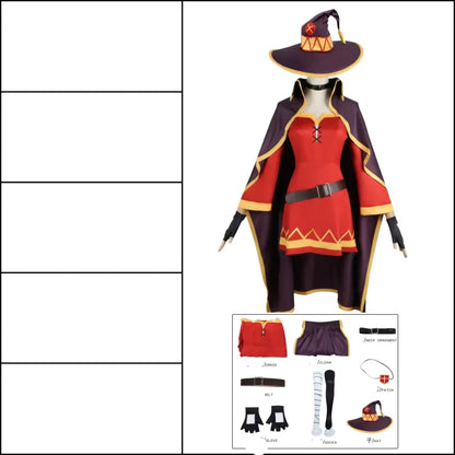 Megumin Anime Cosplay Costume