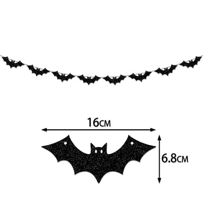 Halloween Plastic Tablecloth with Haunted House