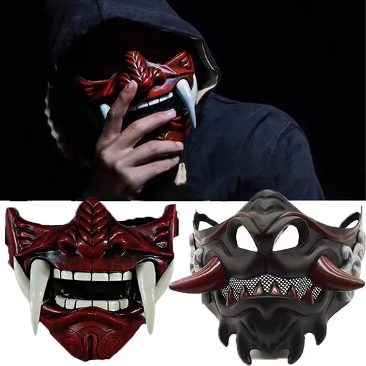 Japanese Samurai Devil Warrior Mask