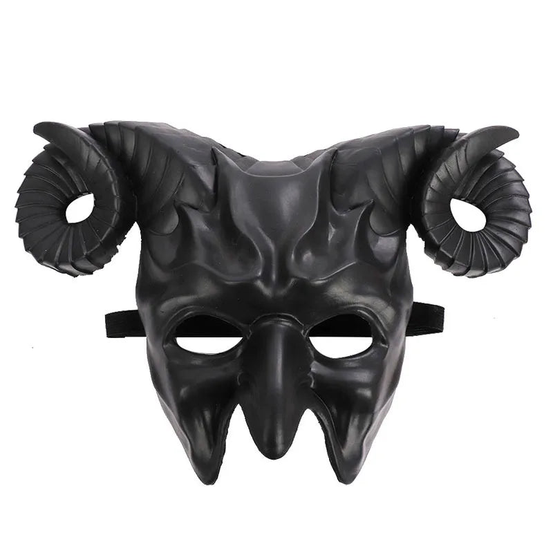 3D Bull Horn Mask