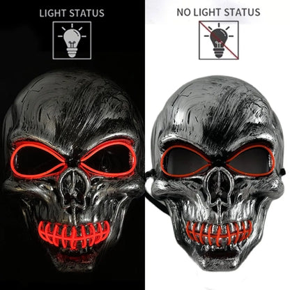 Luminous Ghost Skull Cosplay Mask